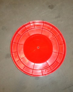 Finned dish pan Ø400 4,9L